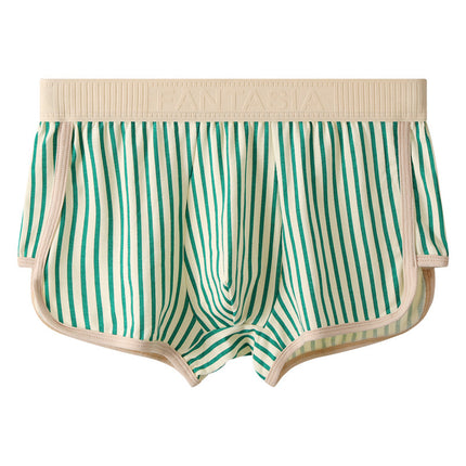 Striped Arlo Pants Casual Loose plus size Breathable Boxers Men's Pajama Shorts Underpants Spa Vacation Wear