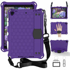 iPad mini12345 universal (with Pen slot) / Purple (with straps)