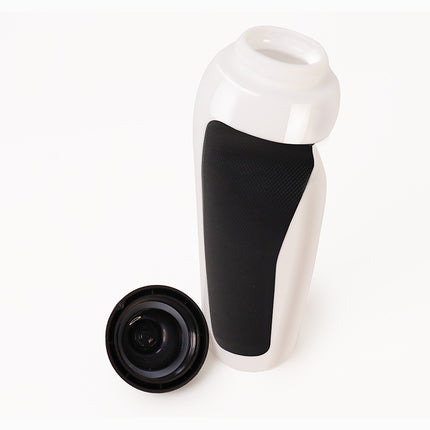 Europe and the United States cross-border squeeze riding kettle sports kettle outdoor running PE plastic suction nozzle creative net red water cup