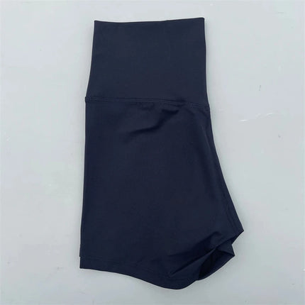 Dopamine Color Yoga Shorts Tight-Fitting High-Elastic Breathable Nude Sports Three-Point Bottoming Shorts Safety Pants