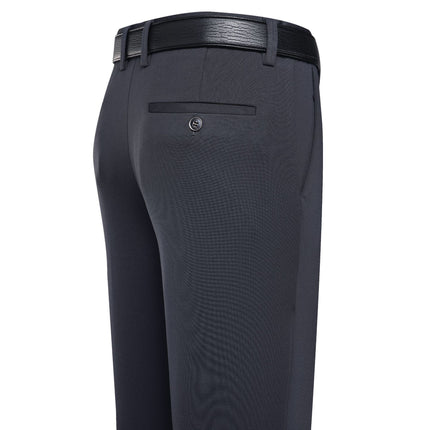 Wholesale Summer Thin Stretch Dad Middle-aged Men's Pants Loose High Waist Middle-aged Men's Casual Pants