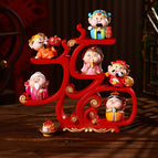 Fuxing Linmen God of Wealth suit (China Red)