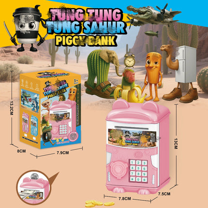 Cross-border hot creative cute piggy bank new children boys and girls storage piggy bank storage kindergarten gifts
