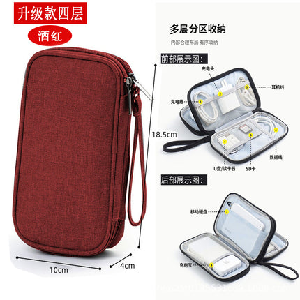 Online Banking U-Shield Storage Bag Ukey Data Cable Storage Box Treasure Storage Bag Bank Youdun Storage Bag Storage