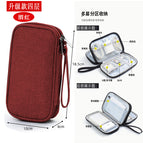 Double zipper-burgundy [upgraded model]