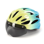 Gradient/green (helmet) goggles style / S/2-7 years old [suitable for weight 12.5-22.5kg ]