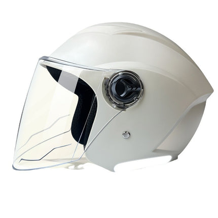 Electric car helmet GB certification four seasons universal helmet half helmet non-motorcycle new GB rainproof riding HD