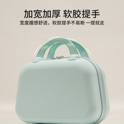 New Manufacturer Direct Sales 12inch Large Capacity Cosmetic Case Travel Handbag Portable Travel Luggage Ready in Stock