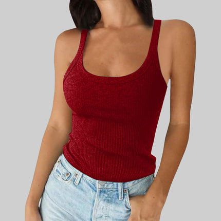 Cross-border American Spice Girl Camisole Women's Summer Outer Wear Pullover Top Inner Wear Sports Street European and American Style Women's Wear