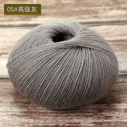 Manufacturer Wholesale 238 Wool Thread Hand-Knitted Shawl Hat Baby Wool Fluffy Wool Thread Ball 50g