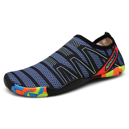 New Cross-Border Water Shoes for Couples, Outdoor Beach Shoes, Hiking, River Trekking, Five-Finger Swimming, Breathable
