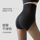 100g [gray translucent skin foot treading] spring style velvet-free pressure slimming legs / Regular style [suitable for height 150-165cm]
