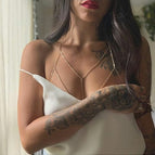 002 chest chain-gold