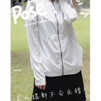 White new version l sun protection clothing l / Suggestion for s ( 35-40kg )