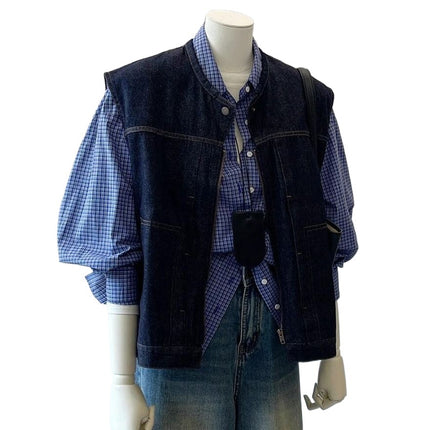 Autumn Complete Outfit for Women, New Products, New Products, Vests, Shirts, Jeans, Three-Piece Suits