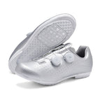 Silver lockless shoes / 37