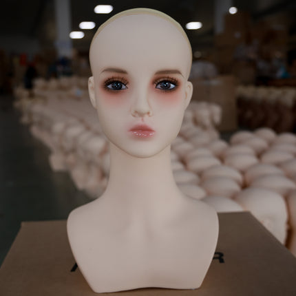New Anime head model cos wig model head earrings jewelry hat display wig shop High-looking simulation man