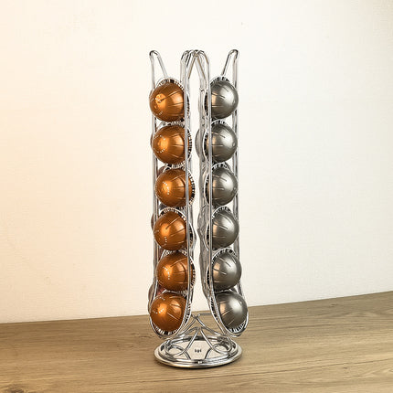 For Nestle Nespresso Vertuo Coffee Capsule 24 Coffee Capsule Storage Display Shelf