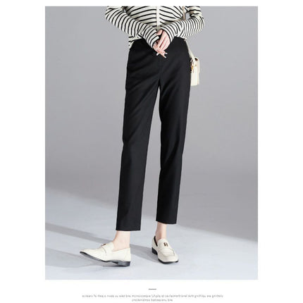 Counter quality commuter pipe pants women's suit pants 2025 spring and summer new all-match straight casual pants for children