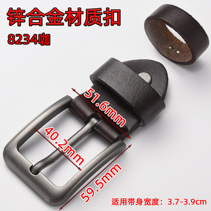 Men's Belt Buckle Pin Buckle Belt Buckle Head Waist Trousers Belt Buckle Head Leather Belt Belt Buckle Fittings