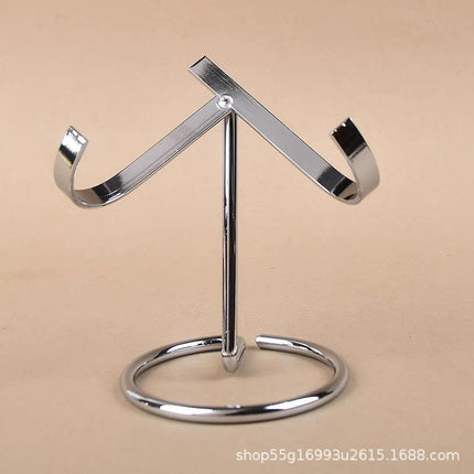 Crystal Original Stone Ore Standard Metal Base Ore Wonder Stone Jade Stand Crystal Cluster Fossil Amethyst Love Display Stand