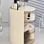 Compartment storage box beige three layers / Opp packaging