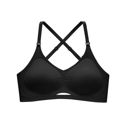 2024 Big U Beautiful Back New Exterior Enlarged Breast Underwear Cartoon Chest Shown Chest Big Push-up Shaping Chest Goddess Traceless Sexy