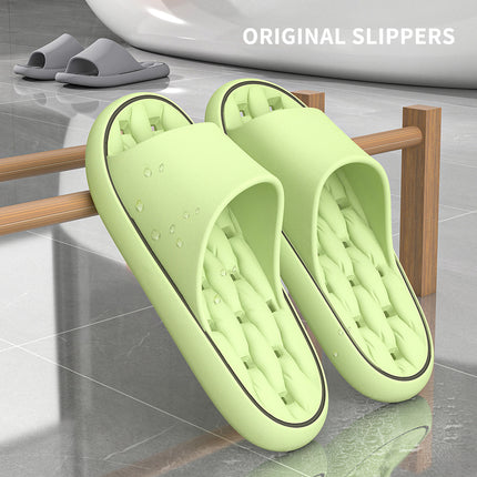Bathroom Leakage Slippers Women's Summer Indoor Home Bathroom Bath Non-Slip Quick-Drying plus size Shit Eva Sandals
