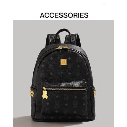 [2025 New Model] Cute Bear Backpack for Women, Large Capacity Commuter Bag, Student Backpack, Trendy Bag