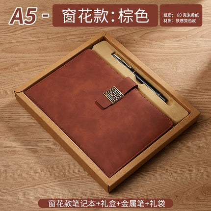 Gift Box with Notepad, High-Looking Set, Office Business A5 Notebook, Gift Wholesale Diary