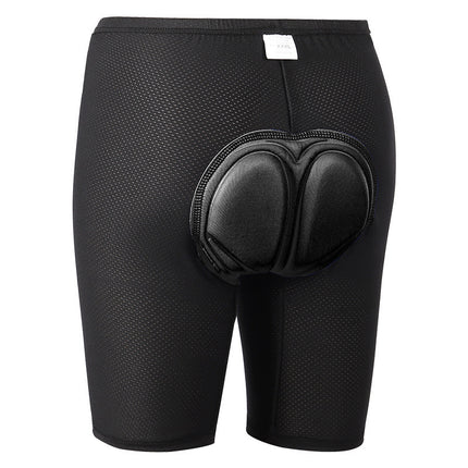 New Cycling Underwear Men's and Women's Thickened Silicone Mountain Cycling Pants Quick-drying Road Bike Shorts Four Seasons Bike Suit