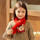 12#-cs04133c rounded corner deer red / 60-80cm