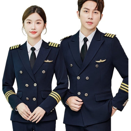 Men's Security Uniform Professional Attire Manufacturer Property Concierge Security Spring and Autumn Long-Sleeved Workwear Suit Security Workwear
