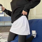 White without slit / Free size