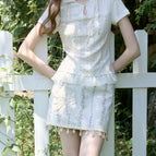 Top (with detachable butt curtain) / S