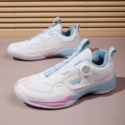 Men's and Women's Breathable Lightweight Badminton Shoes Training Sports Couple Tennis Shoes Comfortable Student Sports and Leisure Trendy Shoes