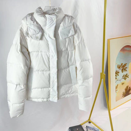 Sleek City In-Stock Winter Five-Panel down Jacket Coat Warm Hooded Women's