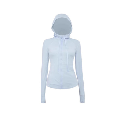 Lulu Same Style Spring and Autumn Women's Sports Jacket Yoga Clothes Top Casual Outdoor Collar Long Yoga Long Sleeve Jacket