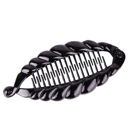 Europe and the United States cross-border 4 color acrylic fish clip flat splint clip fashion hairpin clip girl ponytail hair accessories wholesale