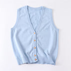 Aqua blue vest / XS