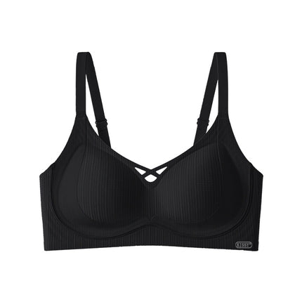Kissy Series Underwear Traceless Push-up Vest Classic Sling-off Paramelia Non-rimless Bra