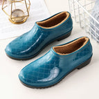 Blue and green [cotton added] thick style, take two sizes larger / 36