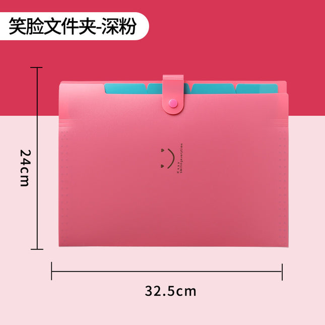 Large-capacity organ bag folder test paper storage bag a4 folder student-specific file bag data storage