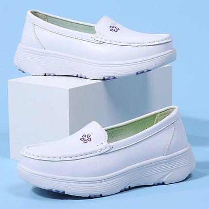 In-Stock Nurse Shoes for Women 2026 New Model, Soft Sole, Breathable, Comfortable, Non-Tiring, Thick Sole, Non-Slip, Medical Shoes Wholesale and Dropshipping