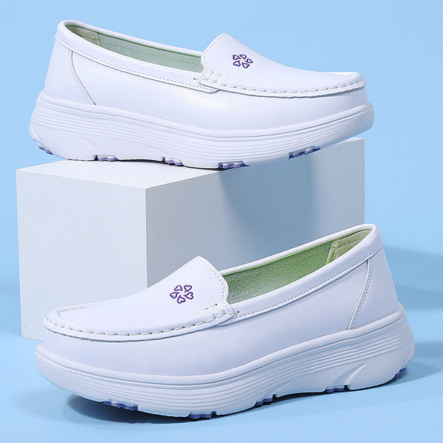 In-Stock Nurse Shoes for Women 2026 New Model, Soft Sole, Breathable, Comfortable, Non-Tiring, Thick Sole, Non-Slip, Medical Shoes Wholesale and Dropshipping