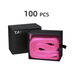 5*80cm transparent hook bag [100 pieces per box] / Pink