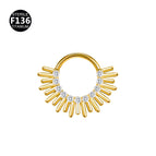 1.2*8mm / Style 5 Gold