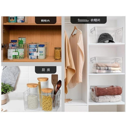 Refrigerator Storage Box Household Thickened Transparent Food Grade Fresh-keeping Box Beverage Multi-style Stackable Vegetable Freezer Box