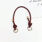 Dark brown gold buckle