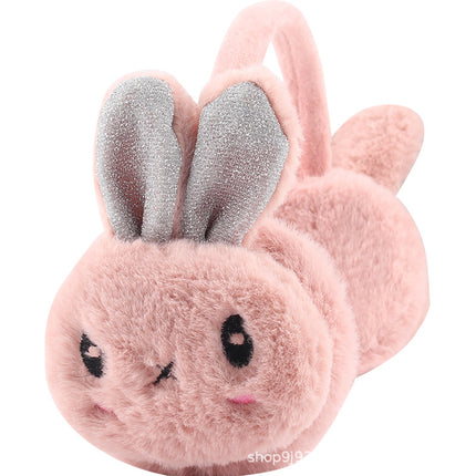 Warm Headphones Earmuffs Girls Cute Plush Winter Cold-proof Anti-freezing Earmuffs Boys Ear Warming Cover Ear Protection Earmuffs